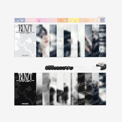 STRAY KIDS – RUN IT Postcard Book & Roll Sticker Set