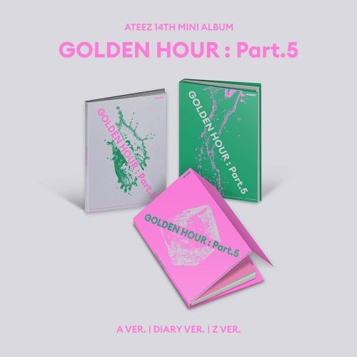 (POB) ATEEZ – GOLDEN HOUR : Part.5 (14th Mini Album) – Photobook Ver.