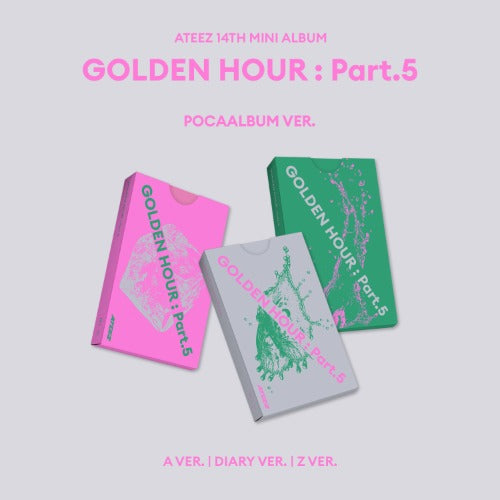ATEEZ – GOLDEN HOUR : Part.5 (14th Mini Album) – POCAALBUM Ver. (Platform Album)