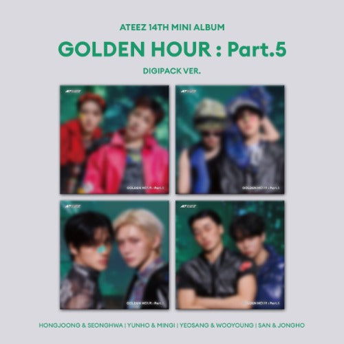 ATEEZ – GOLDEN HOUR : Part.5 (14th Mini Album) – Digipack Unit Ver.