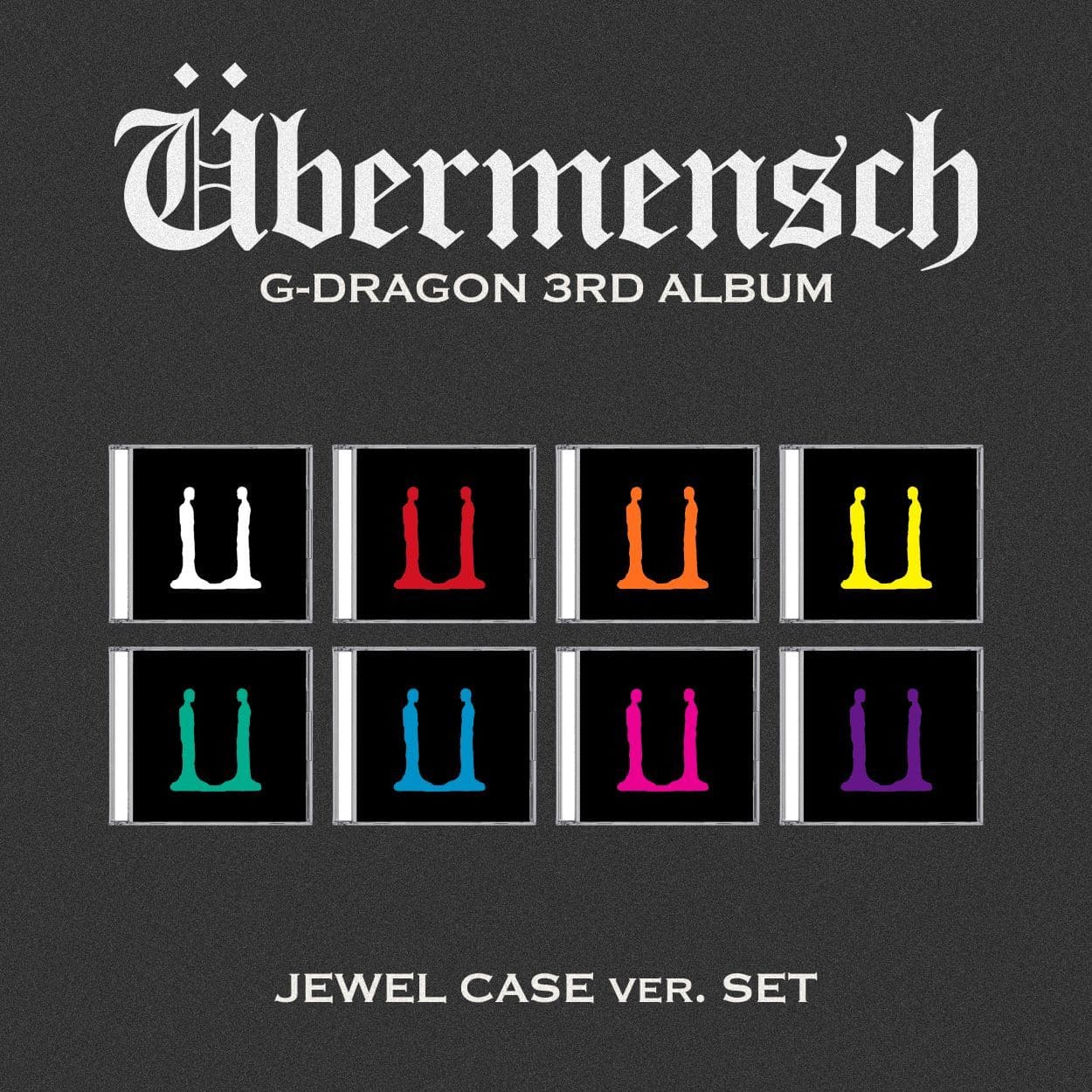 G-Dragon – Übermensch (3rd Album) – Jewel Ver. (Random Ver.)