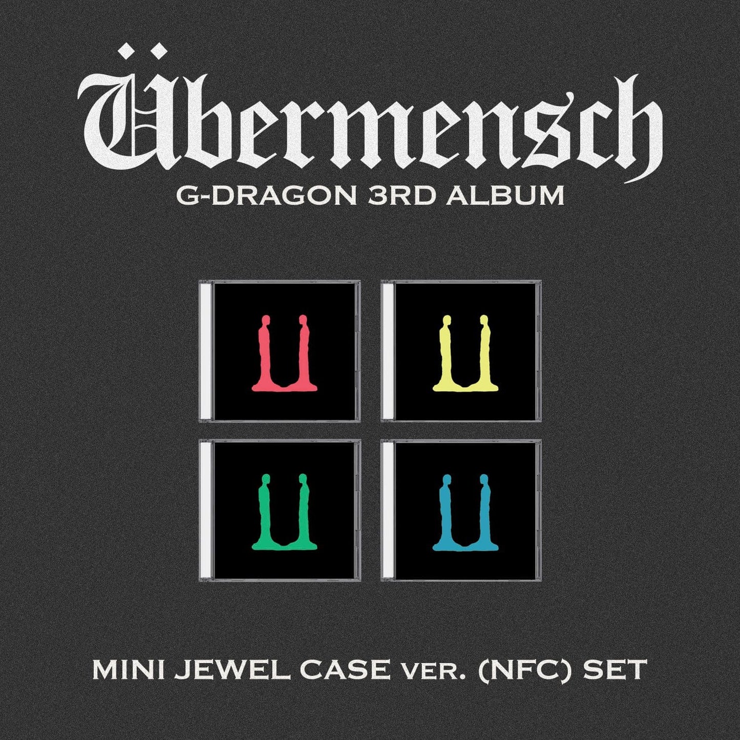 G-DRAGON – Übermensch (3rd Album) – Mini Jewel Ver.