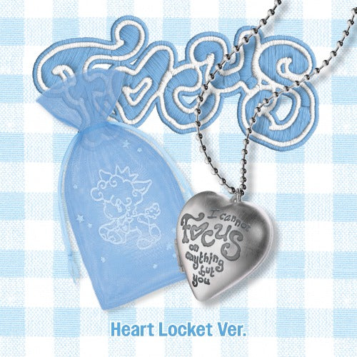 Hearts2Hearts – FOCUS (1st Mini Album) – Heart Locket Ver. (Smart Album)