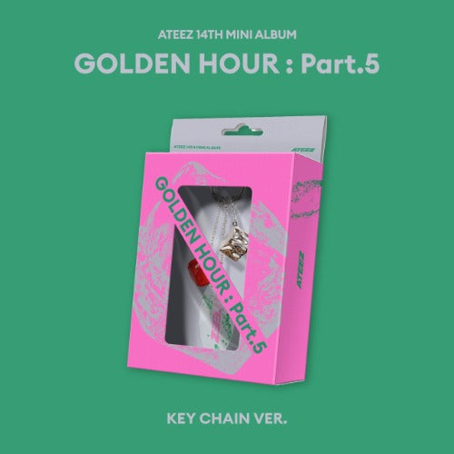 ATEEZ – GOLDEN HOUR : Part.5 (14th Mini Album) – Key Chain Ver.