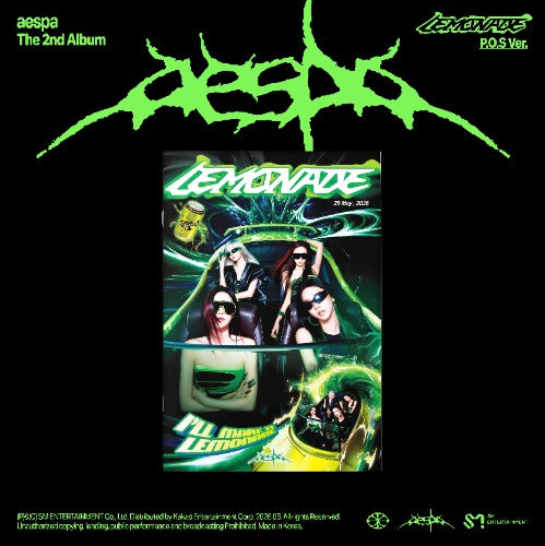 aespa – LEMONADE (2nd Full Album) – P.O.S Ver.