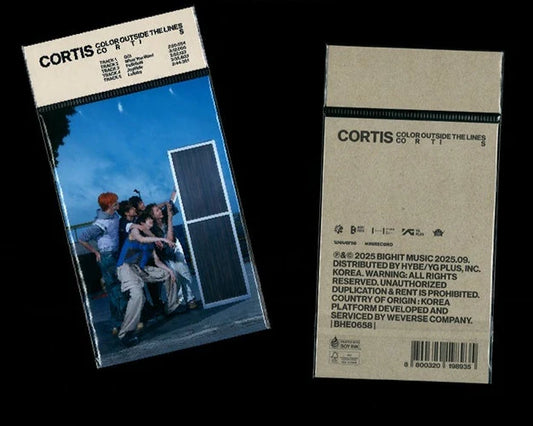 CORTIS – COLOR OUTSIDE THE LINES (1st EP) – Weverse Albums Ver. (A / B)