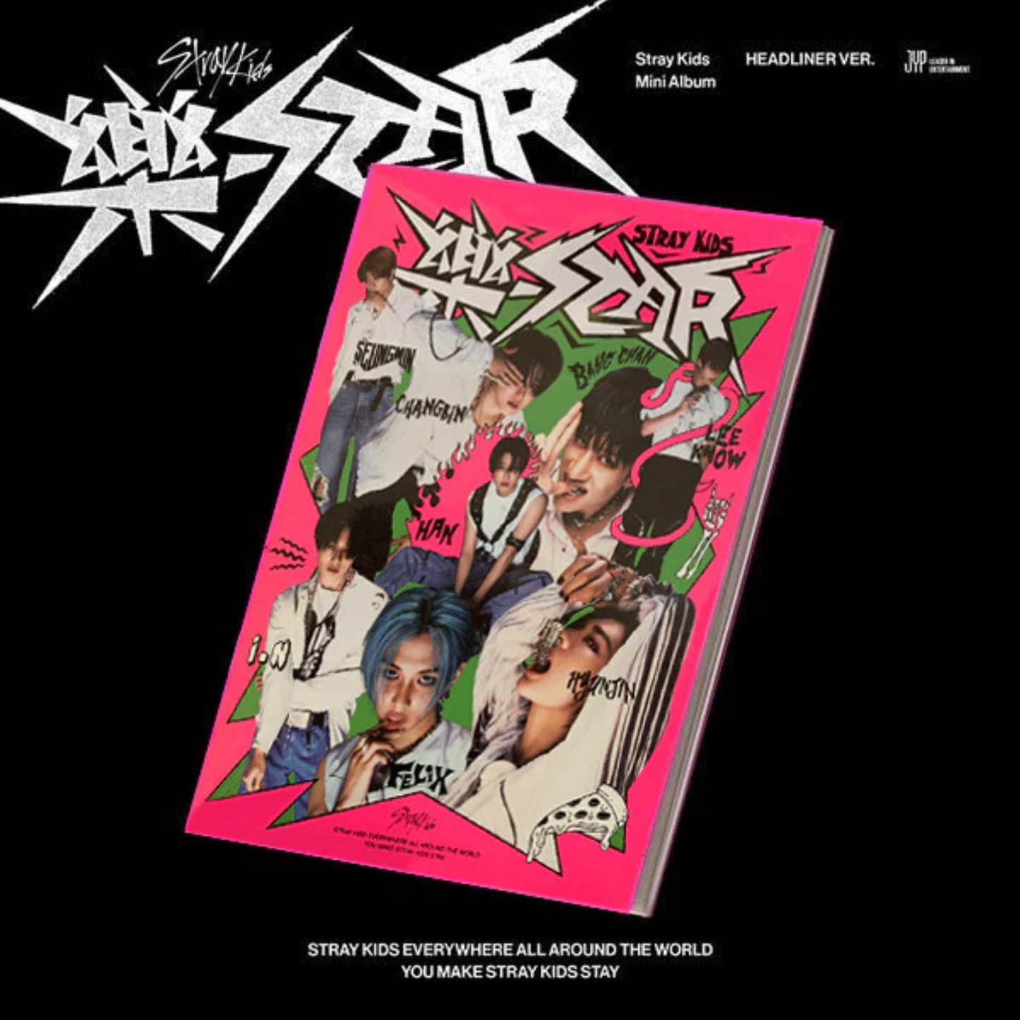 Stray Kids – 樂-STAR (8th Mini Album) – HEADLINE Ver.