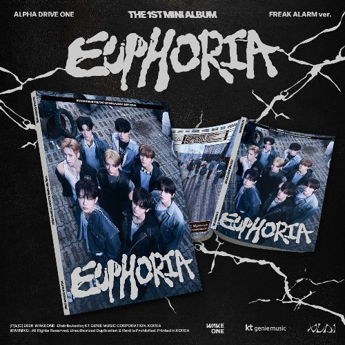 Alpha Drive One – EUPHORIA (1st Mini Album) – FREAK ALARM Ver.