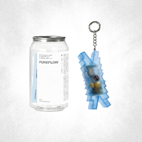 LE SSERAFIM – PUREFLOW pt.1 (2nd Studio Album) – Mini Camera Ver. (Blue Ver.)