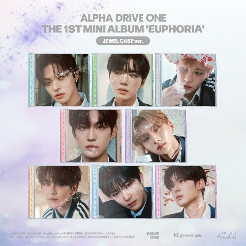 Alpha Drive One – EUPHORIA (1st Mini Album) – Jewel Case Ver.