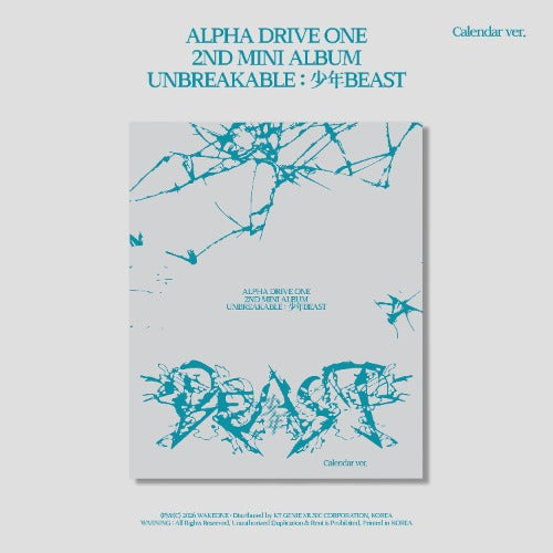 ALPHA DRIVE ONE – UNBREAKABLE : 少年 BESAT (2nd Mini Album) – Calendar Ver.
