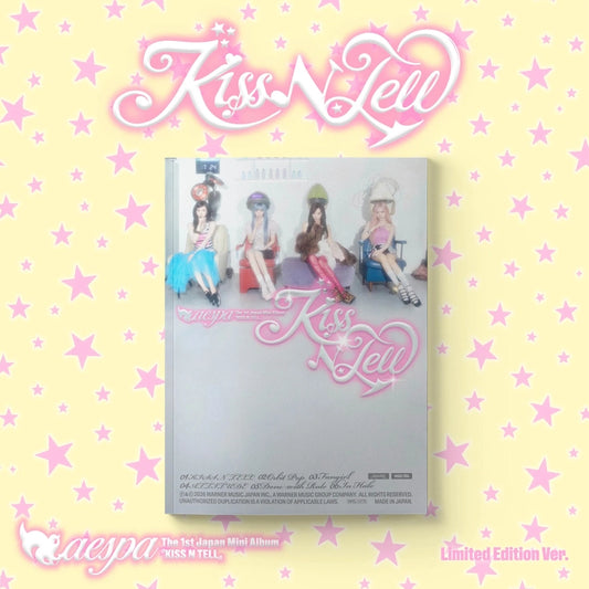 AESPA – Kiss N Tell (1st Japanese Mini Album) – Limited Edition Ver.