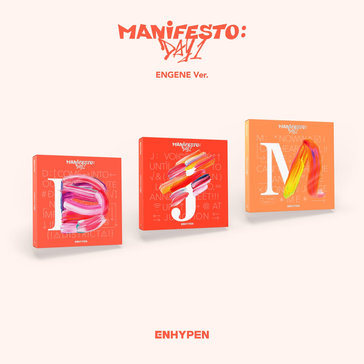 ENHYPEN – MANIFESTO : DAY 1 (3rd Mini Album) – ENGENE Ver.