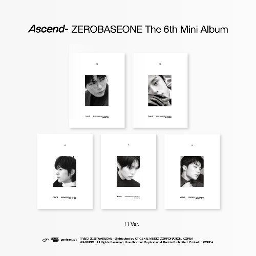 Zerobaseone – Ascend- (6th Mini Album) – 11 Ver.