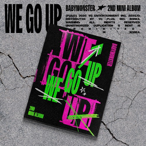 BABYMONSTER – WE GO UP (2nd Mini Album) – UP Ver.