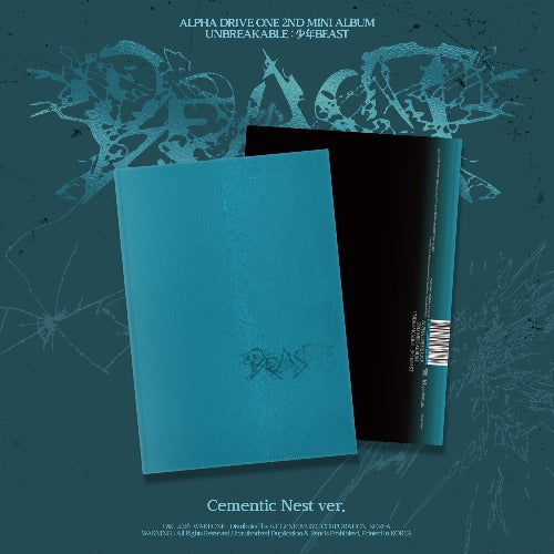 ALPHA DRIVE ONE – UNBREAKABLE : 少年 BESAT (2nd Mini Album) – Cementic Nest Ver.