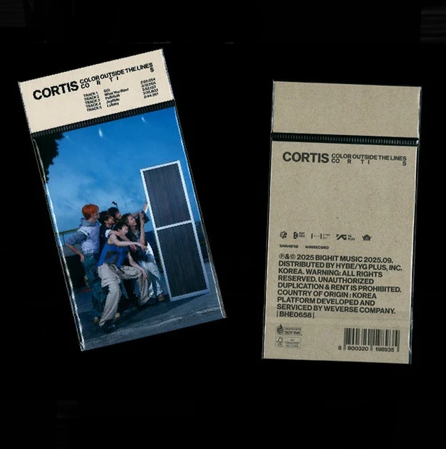 CORTIS – COLOR OUTSIDE THE LINES (1st EP) – Weverse Albums Ver. (A / B)