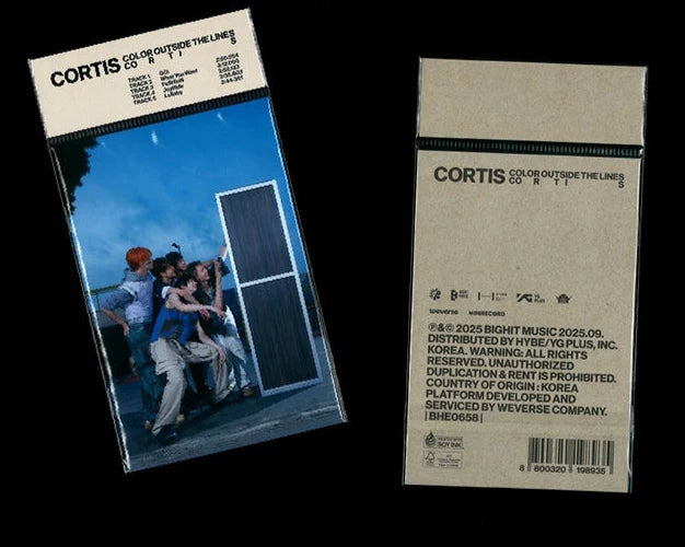 CORTIS – COLOR OUTSIDE THE LINES (1st EP) – Weverse Albums Ver. (A / B)