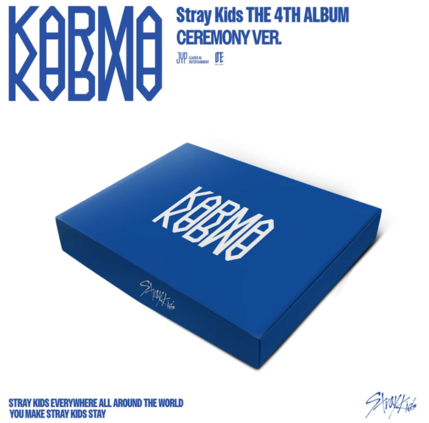 Stray Kids – KARMA (4th Full Album) – CEREMONY Ver. / HOORAY Ver.