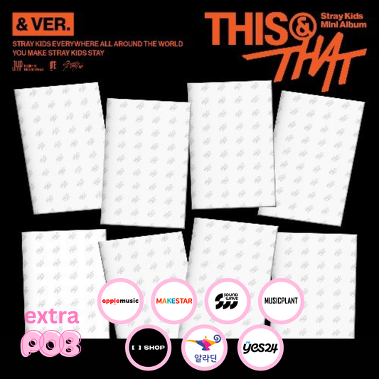 (POB) Stray Kids – THIS & THAT (10th Mini Album) – & Ver.