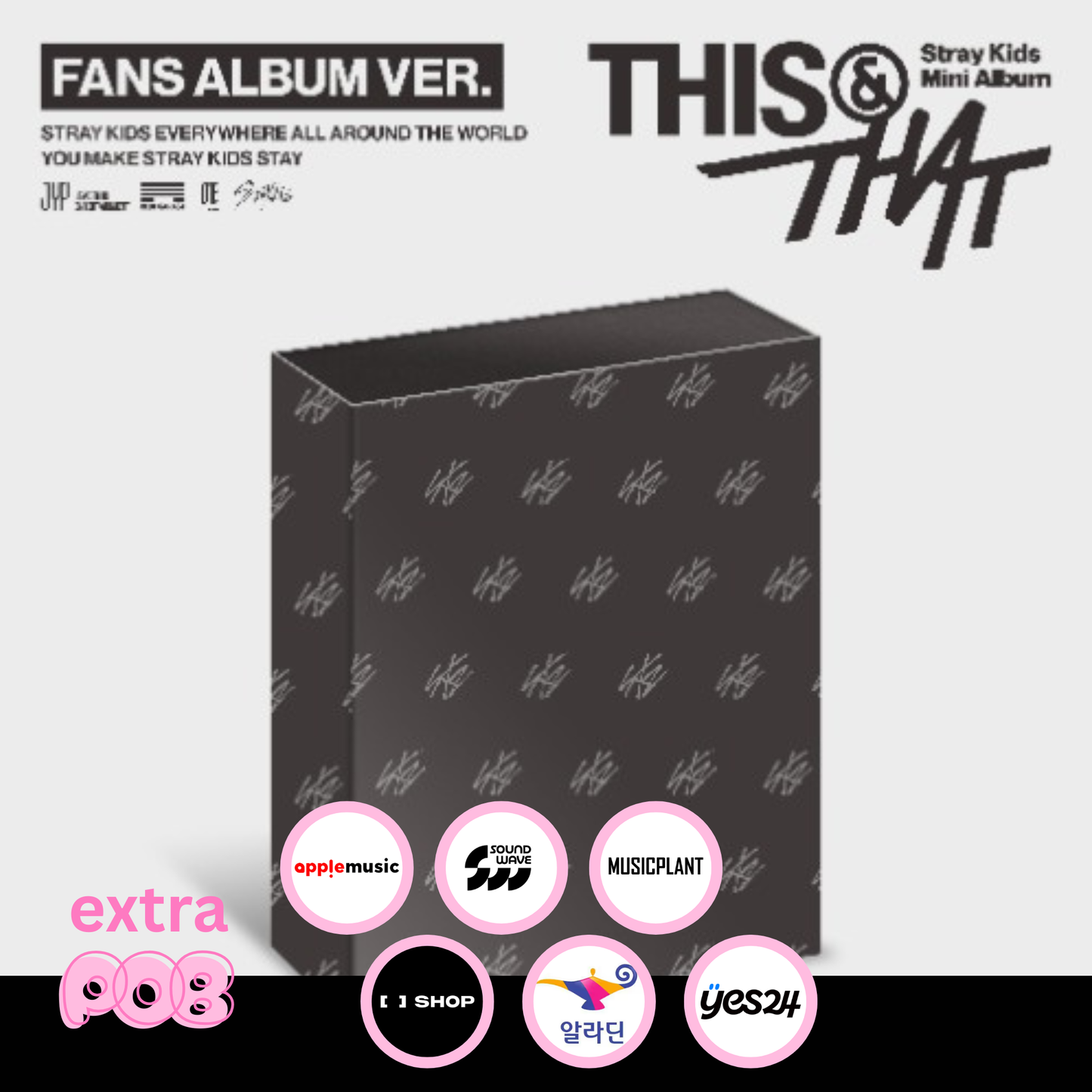 (POB) Stray Kids – THIS & THAT (10th Mini Album) – Fans Album Ver.
