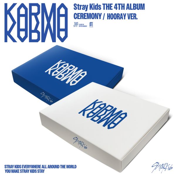 Stray Kids – KARMA (4th Full Album) – CEREMONY Ver. / HOORAY Ver.