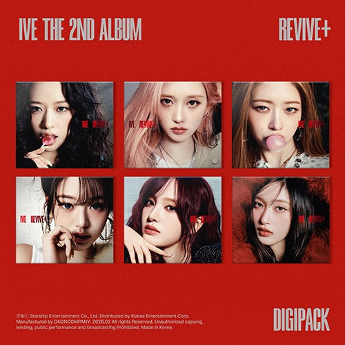 IVE – REVIVE+ (2nd Album) – Digipack Ver. (Limited)