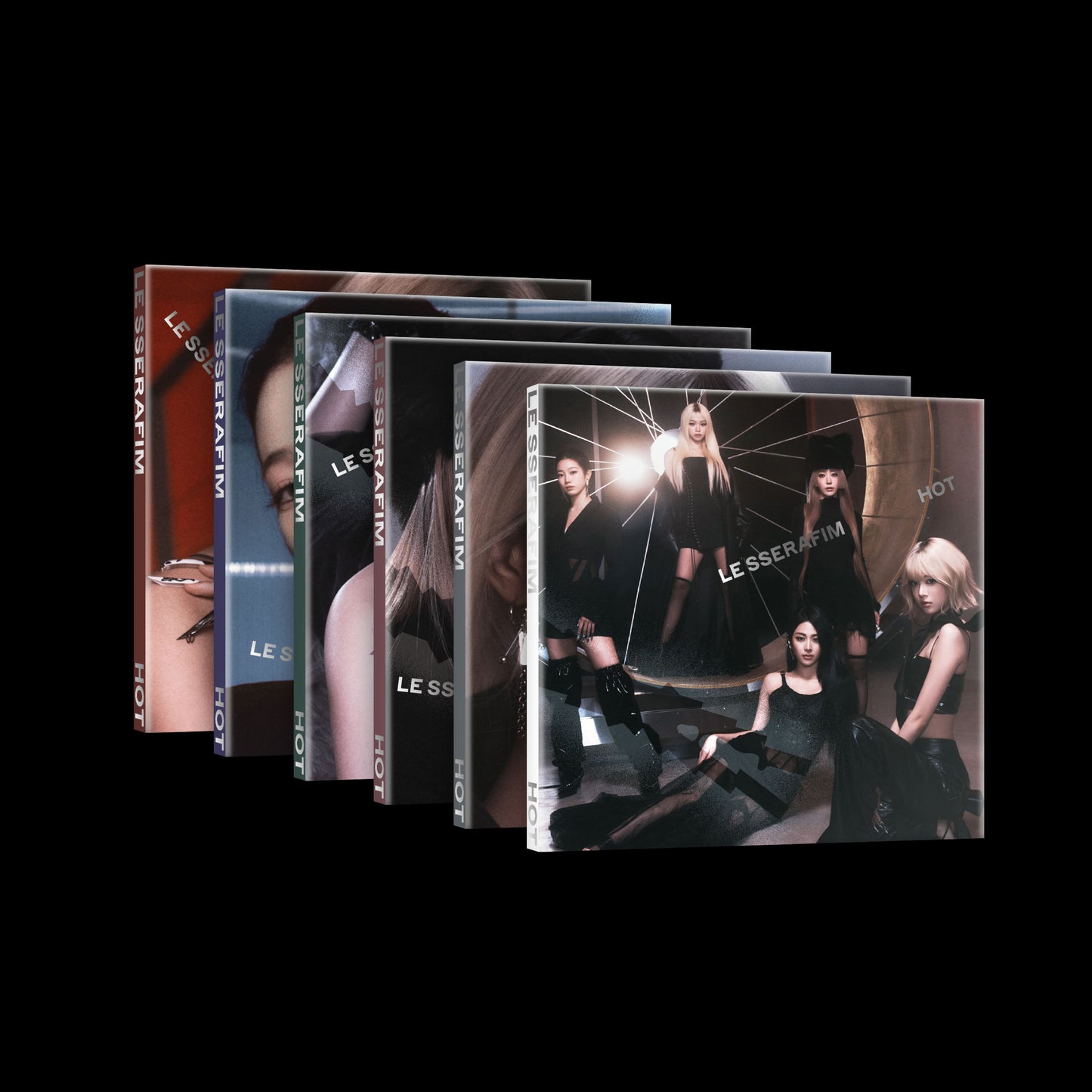 LE SSERAFIM – HOT (5th Mini Album) – COMPACT Ver.