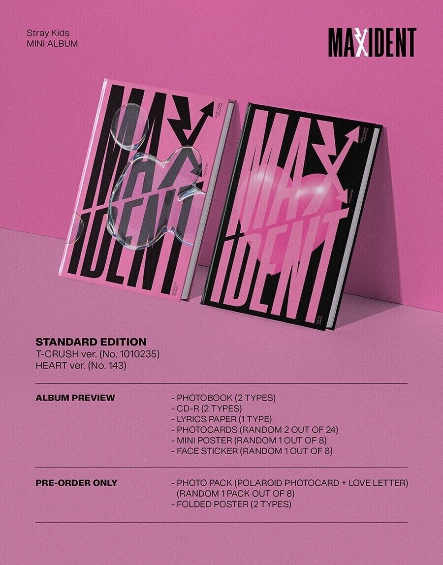 Stray Kids – Maxident (7th Mini Album) – (Standard Ver.)