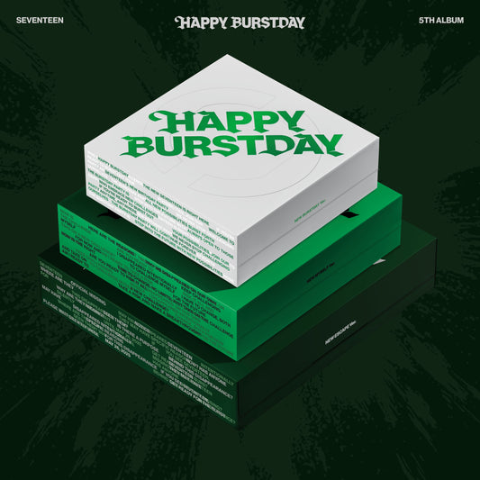SEVENTEEN – HAPPY BURSTDAY (5th Album) – NEW ESCAPE Ver. / NEW MYSELF Ver. / NEW BURSTDAY Ver.