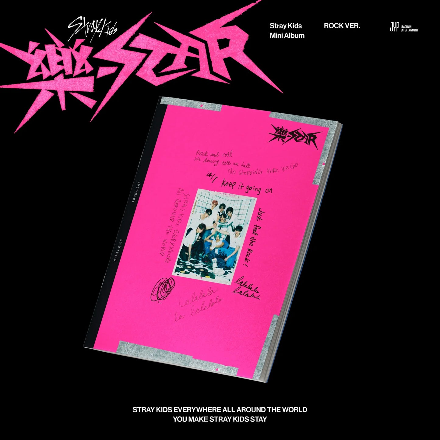 Stray Kids – 樂-Star (ROCK-STAR) (Mini Album) – Standard Ver. (ROCK Ver. / ROLL Ver.)