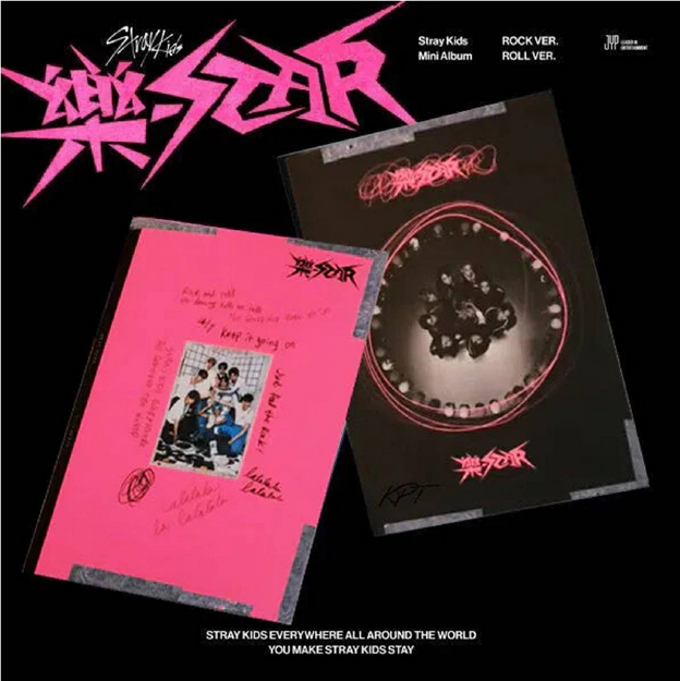 Stray Kids – 樂-Star (ROCK-STAR) (Mini Album) – Standard Ver. (ROCK Ver. / ROLL Ver.)