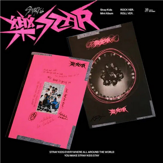Stray Kids – 樂-Star (ROCK-STAR) (Mini Album) – Standard Ver. (ROCK Ver. / ROLL Ver.)