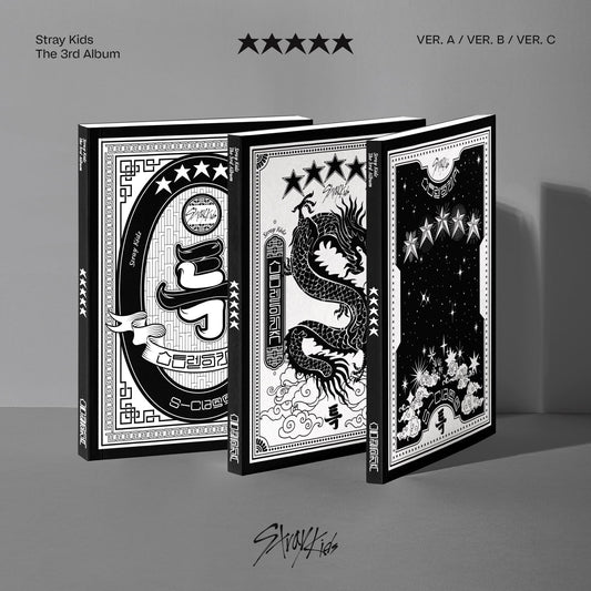 Stray Kids – ★★★★★ (5-STAR) (3rd Album) – A Ver. / B Ver. / C Ver.