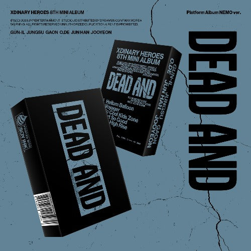 Xdinary Heroes – DEAD AND (8th Mini Album) – Platform Album (NEMO Ver.)
