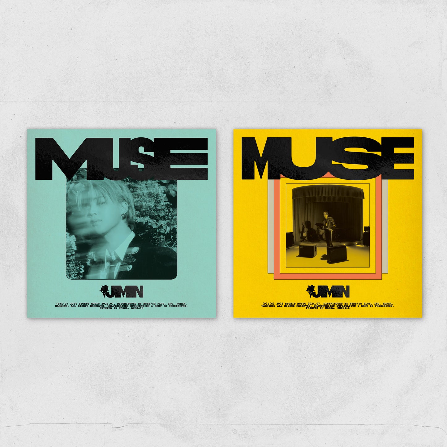 Jimin – MUSE (2nd Solo Album) – BLOOMING Ver. / SERENADE Ver.