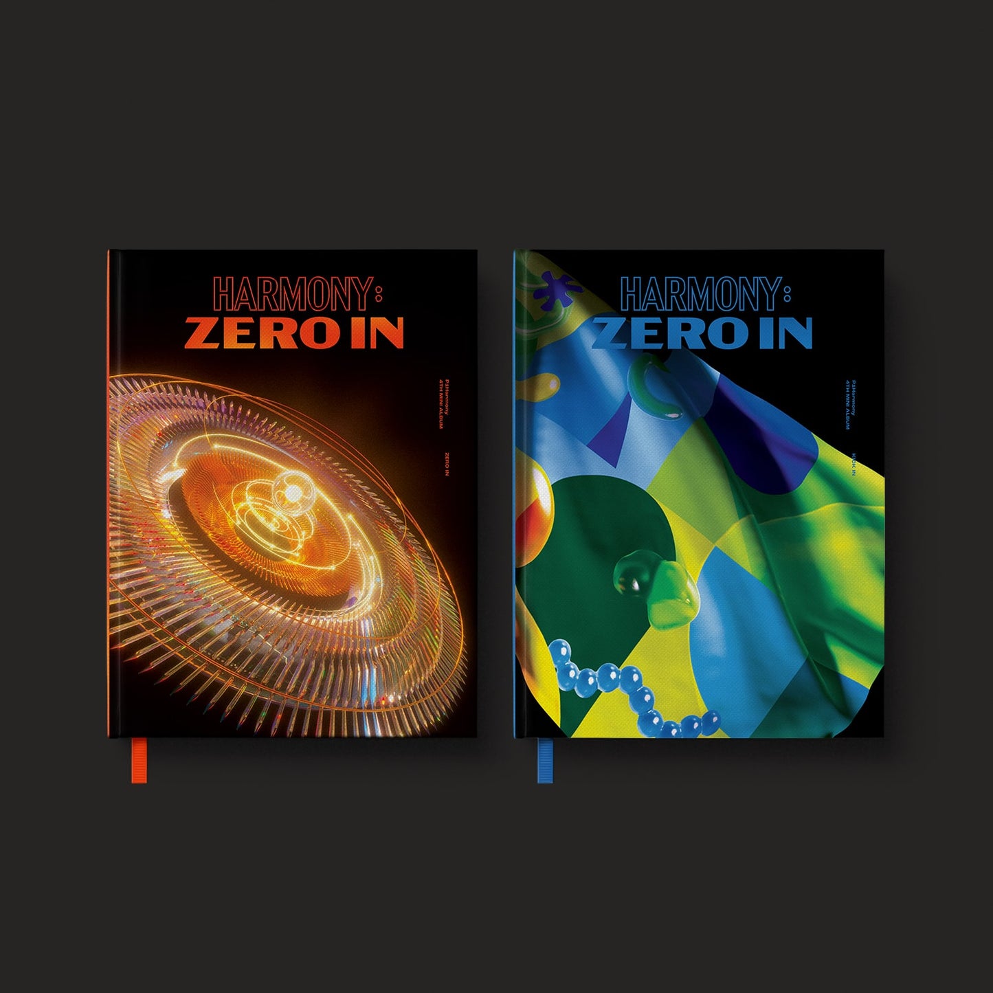 P1Harmony – HARMONY : ZERO IN (4th Mini Album) – ZERO IN Ver. / KICK IN Ver. (Photobook Ver.)