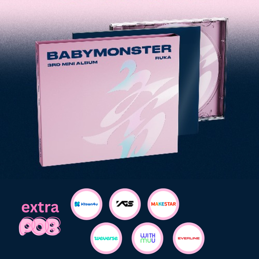 BABYMONSTER – CHOOM (3rd Mini Album) – Jewel Ver. - random members