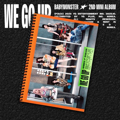 BABYMONSTER – WE GO UP (2nd Mini Album) – GO Ver.