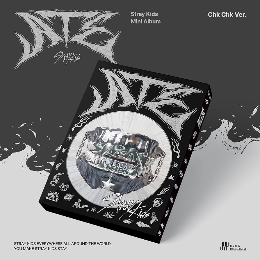 Stray Kids - ATE (9th MINI ALBUM) Chk Chk Ver. / Boom Ver.