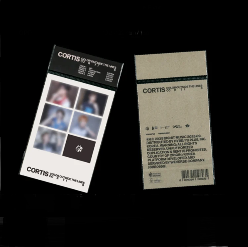 CORTIS – COLOR OUTSIDE THE LINES (1st EP) – Weverse Albums Ver. (A / B)
