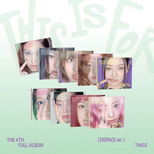 TWICE – THIS IS FOR (4th Full Album) – DIGIPACK Ver.